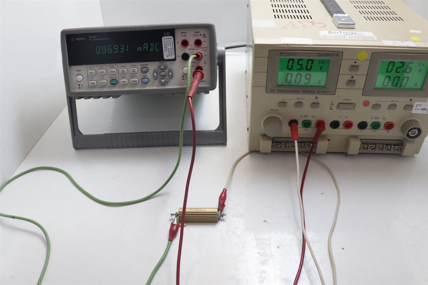Agilent 34410A 6½ Digit High Performance Multimeter Tested Calibrated