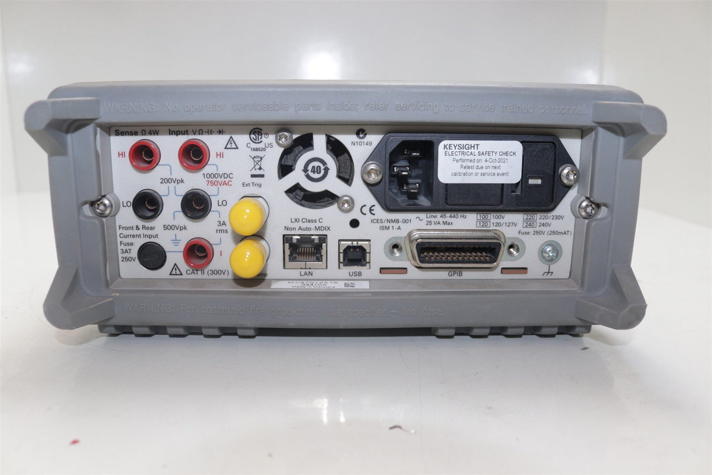 Agilent 34410A 6½ Digit High Performance Multimeter Tested Calibrated