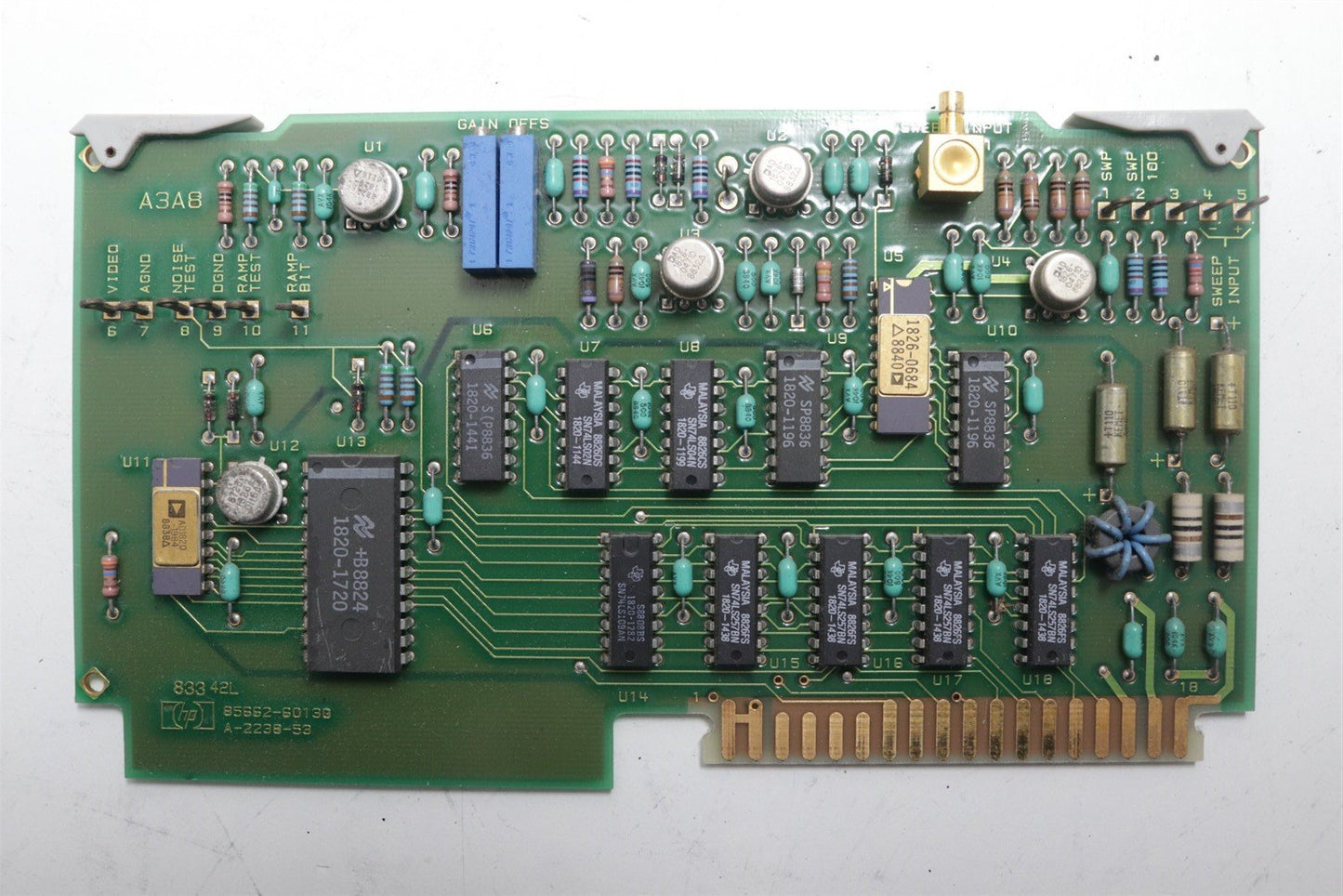 HP Agilent Spectrum Analyzer 8566B Display 85662-60130 Board Assy