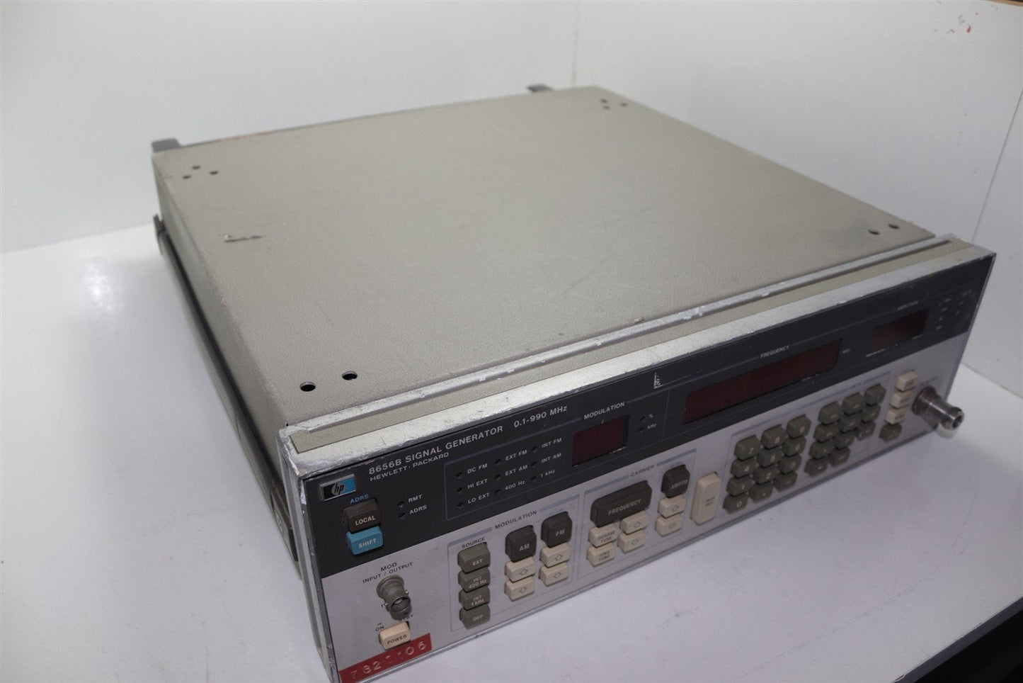 HP Agilent Keysight 8656B Signal Generator 0.1-990MHz TESTED!