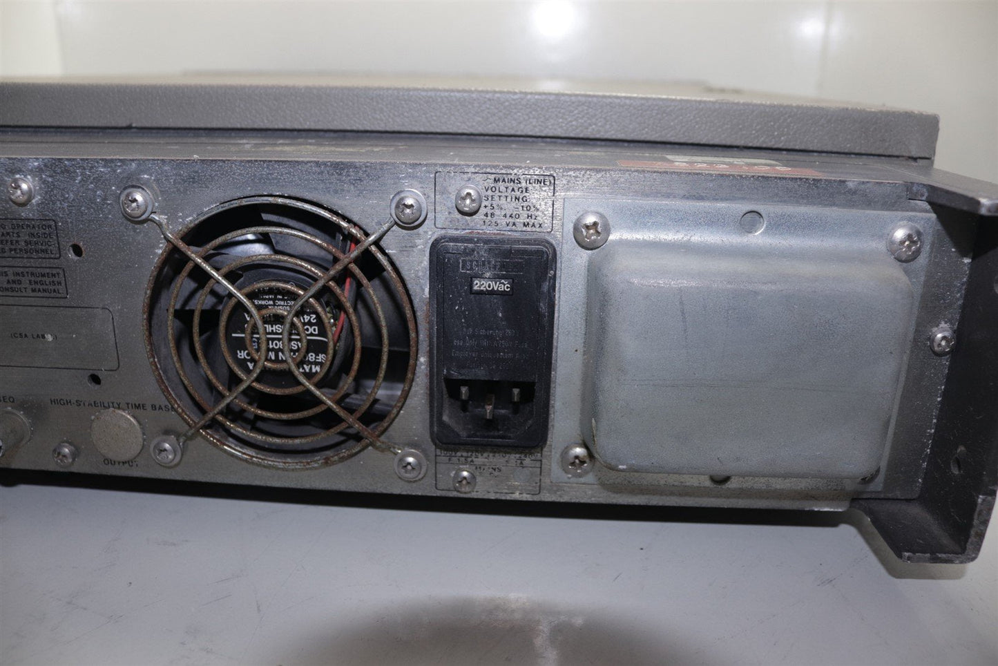 HP Agilent Keysight 8656B Signal Generator 0.1-990MHz TESTED!