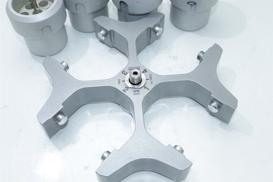 Hettich U 320 Benchtop Centrifuge Swing Out Rotor + 4 Buckets + Tube Adapters