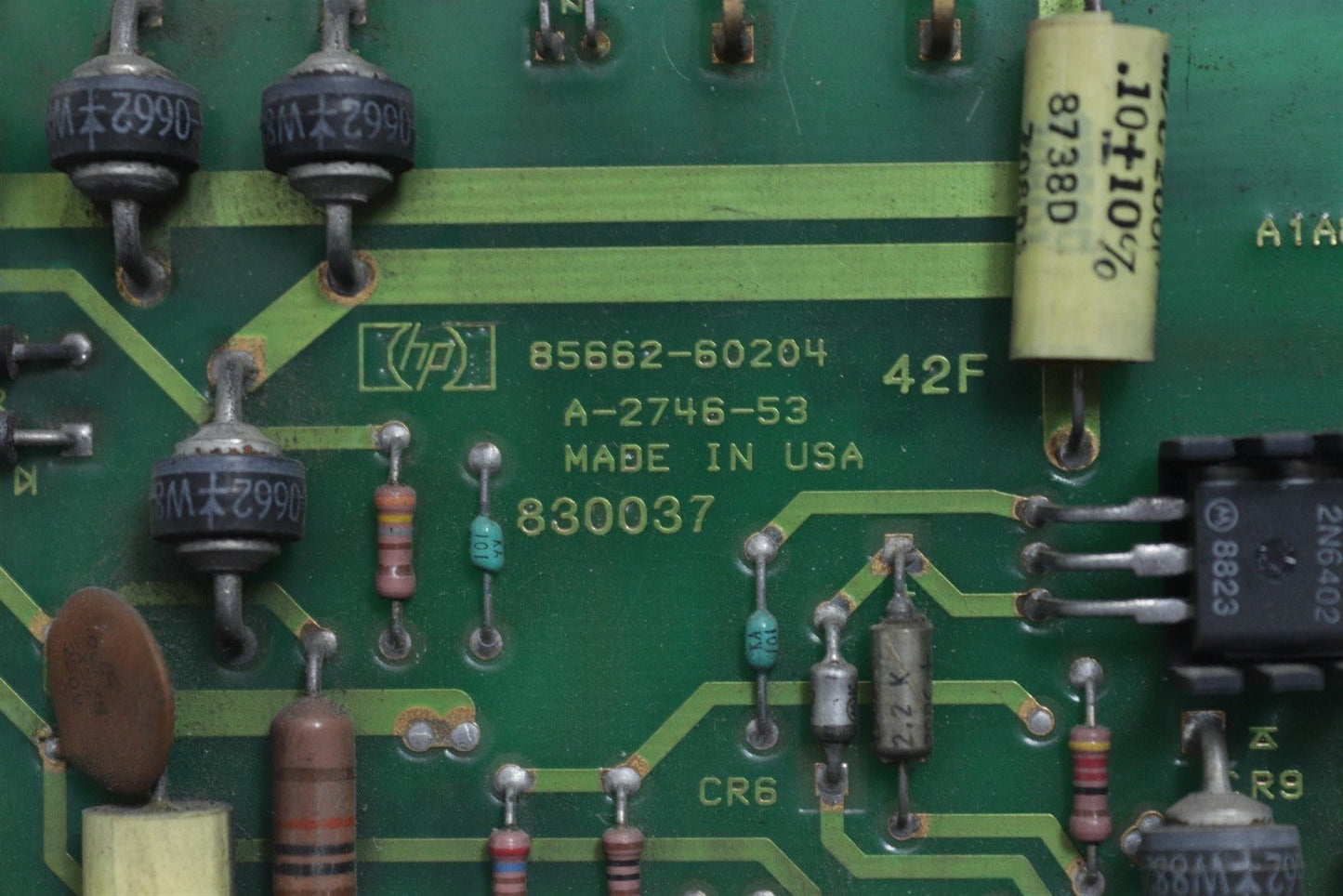 HP Agilent Spectrum Analyzer 8566B Display 85662-60204 Board Assy