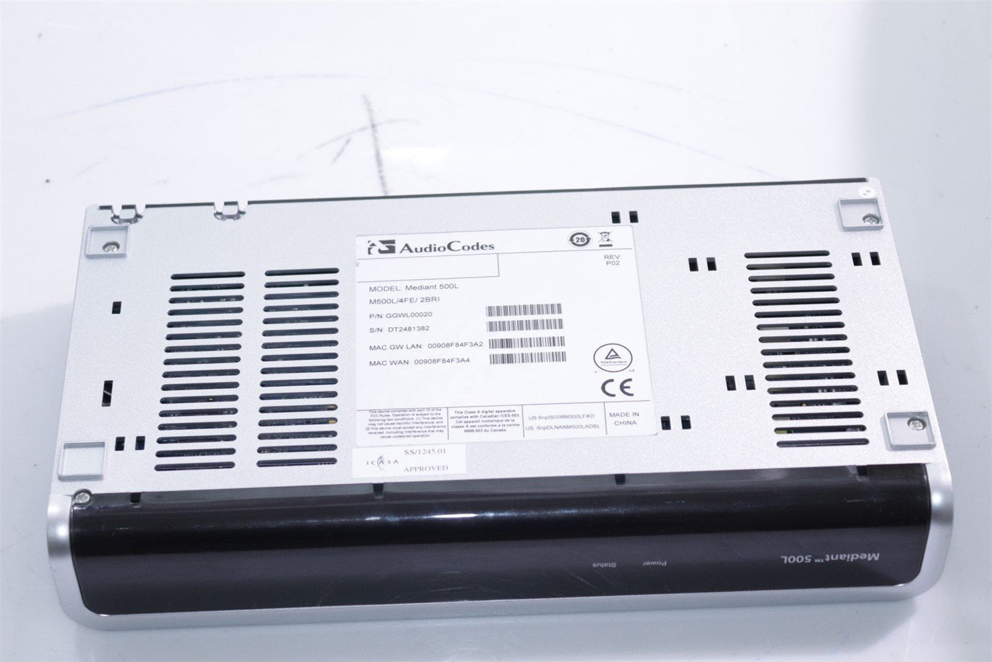 AudioCodes Mediant 500L M500L All-in-one Router VoIP GGWL00020