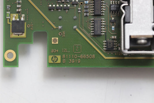 Agilent 81110A Pulse Generator Board Assembly 81110-66408