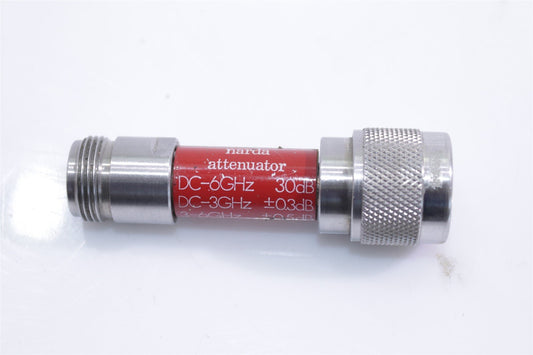 Narda 773-30 3~6GHz 30dB RF Microwave Minipad Attenuator