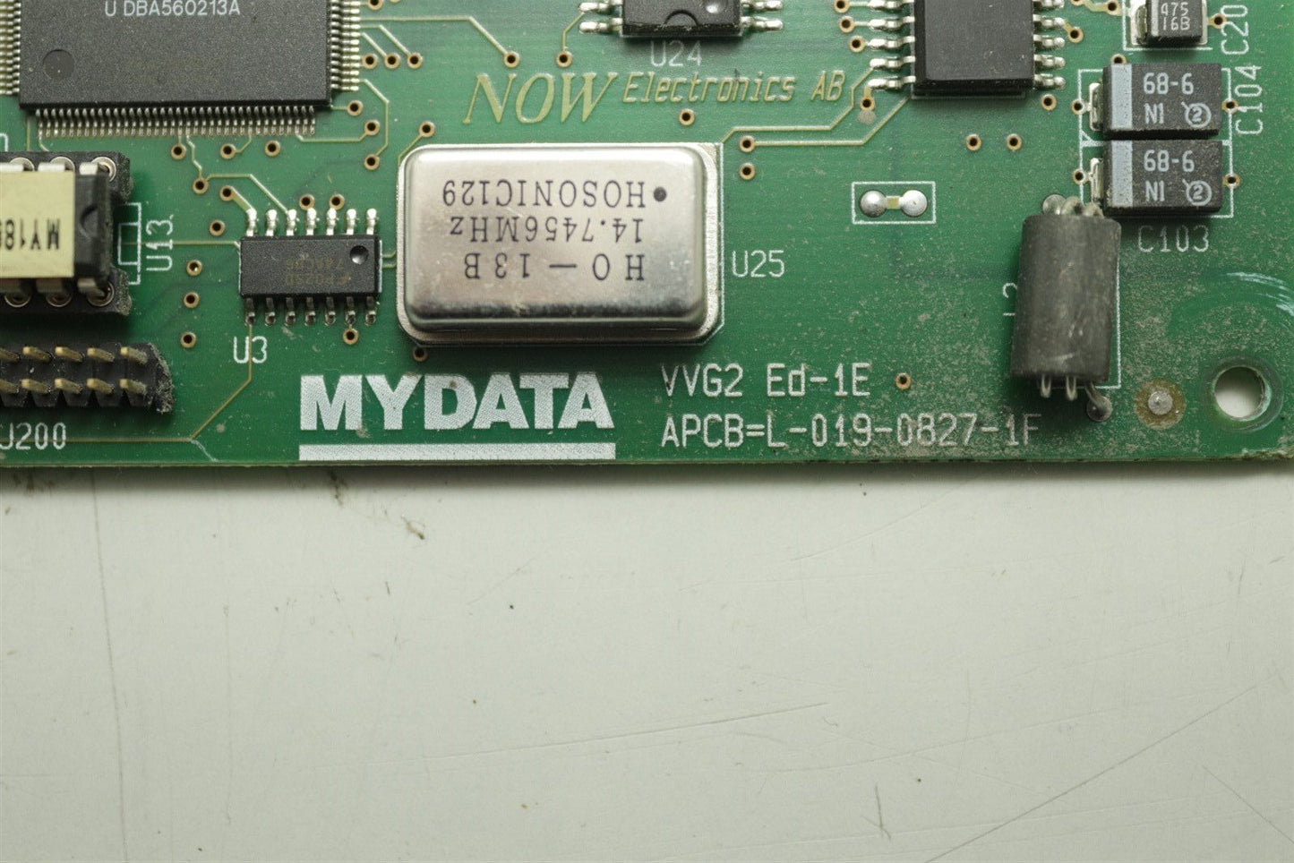 MYDATA APCB=L-019-0827-1F Acquisition Card Assy