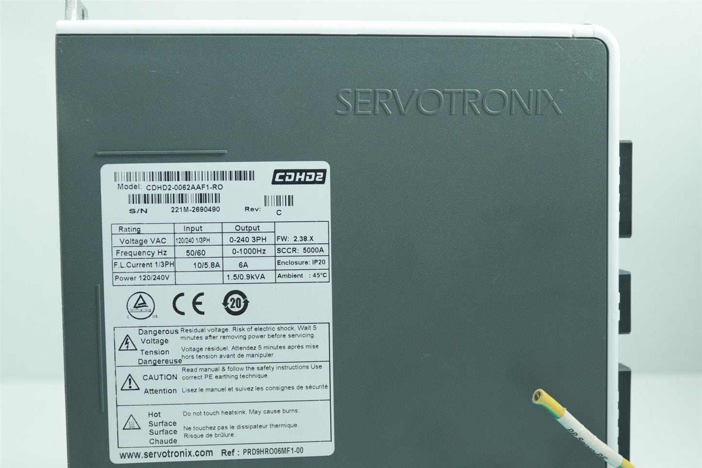 Servotronix CDHD2 Sero Driver
