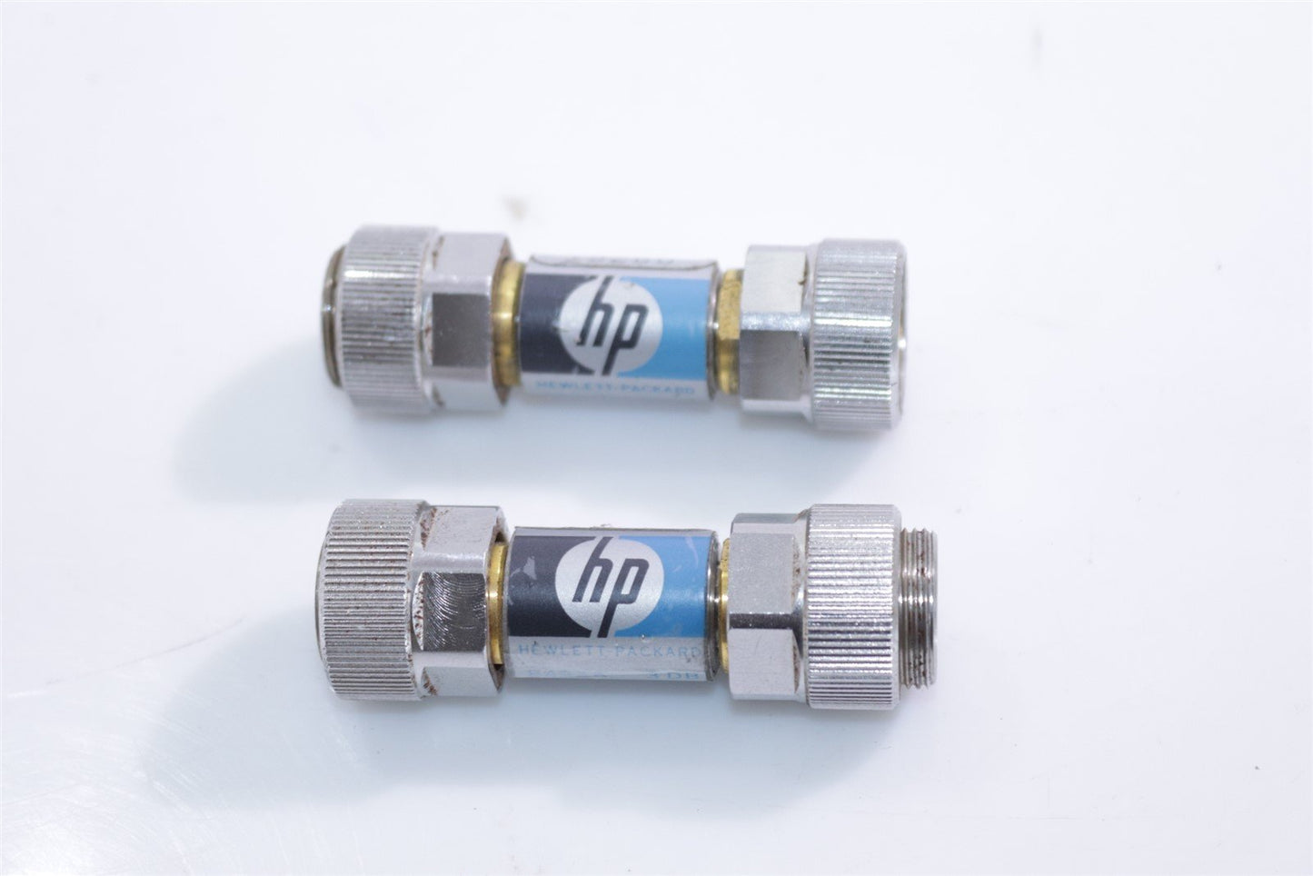 HP Agilent 8492A RF Microwave 3dB Attenuator + 10dB Attenuator APC 7mm DC-18GHz