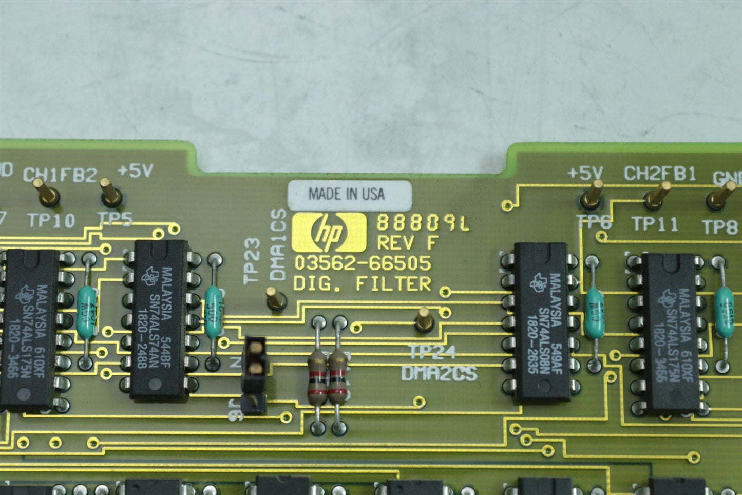 HP DIG. Filter 03562-66505 For HP 3562A Spectrum Analyzer