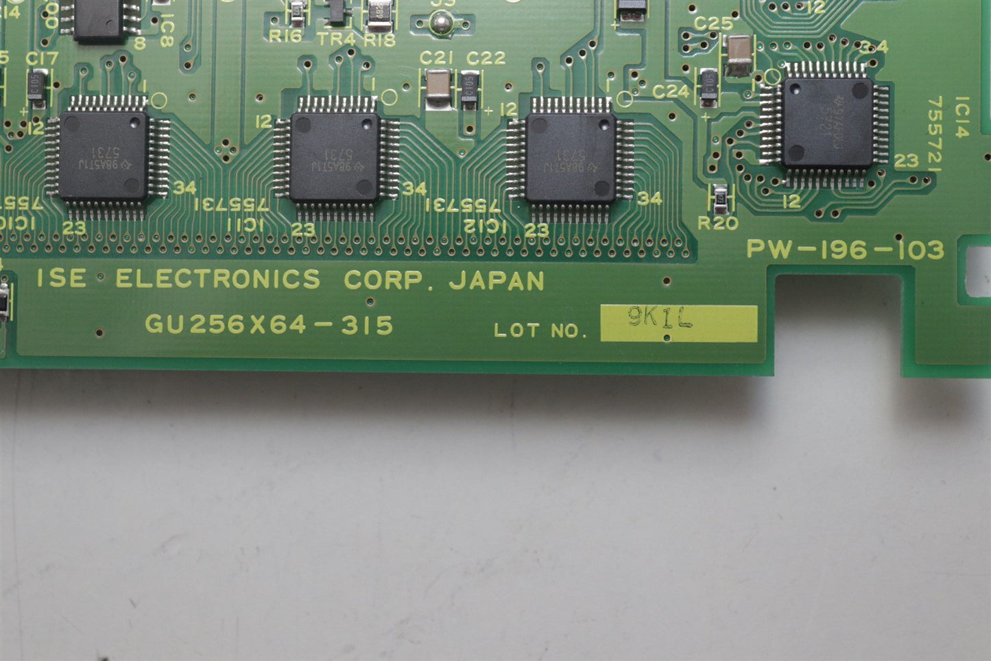 Agilent 81110A ISE Electronics Dot Matrix Screen Assy PW-196-103