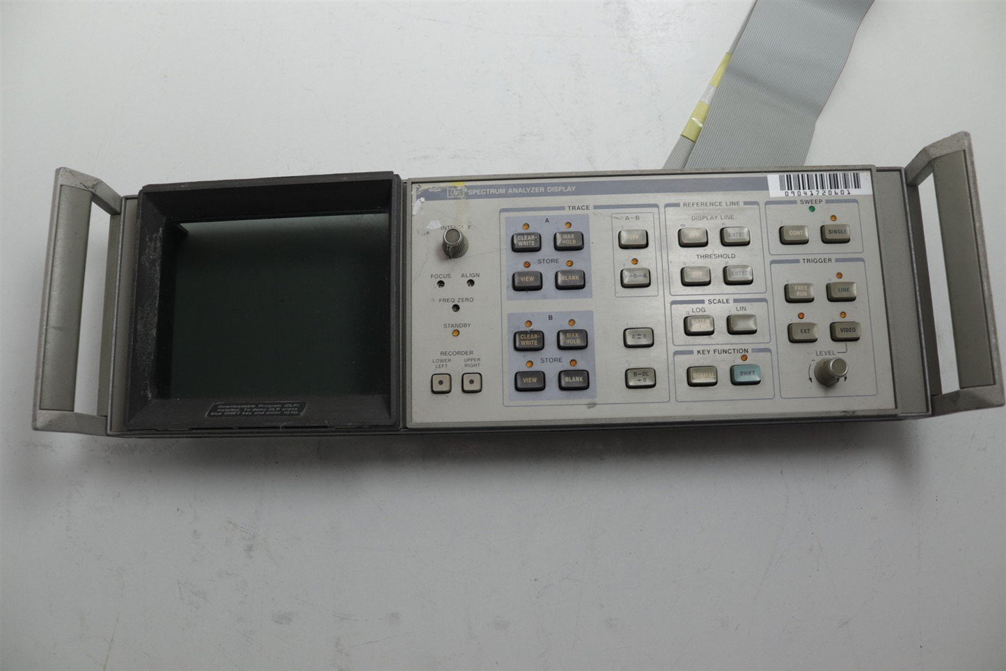 HP Agilent 8566B Spectrum Analyzer Display Front Panel Assy