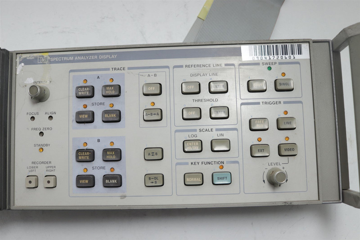 HP Agilent 8566B Spectrum Analyzer Display Front Panel Assy