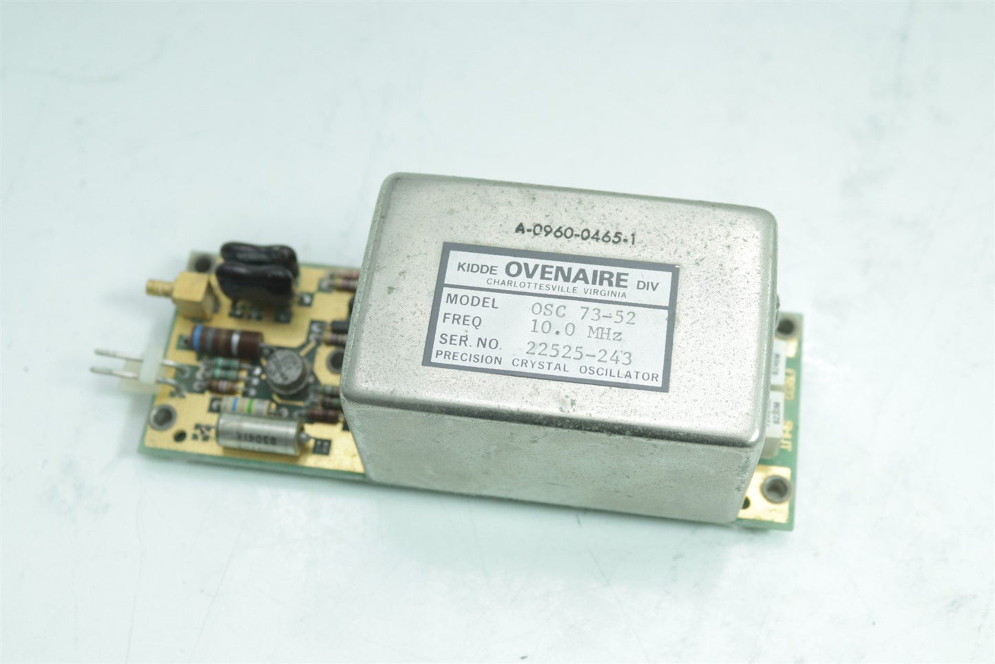Hp Agilent Ovenaire 10Mhz OXCO Crystal Oscillators OSC 73-52