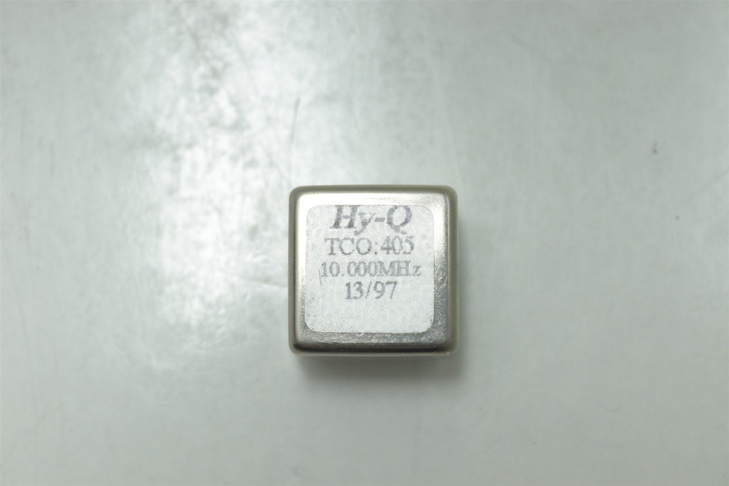 Hy-Q RF Precision Crystal Oscillator 10.000 MHz GPS OCXO TCO-405 TESTED GOOD