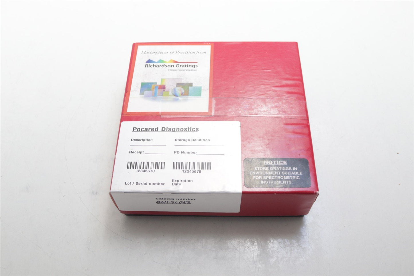 Richardson Gratings Plane Ruled Reflection Grating 1200 Grooves 53033BK01-030R