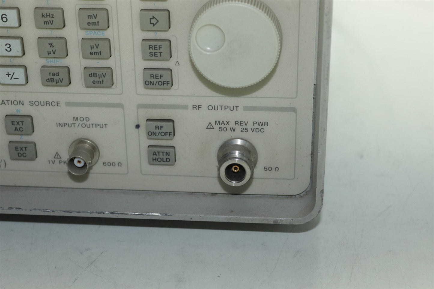 HP 8648A 100 kHz - 1000 MHz Signal Generator OPT 1E5 1EP Tested & Calibrated!