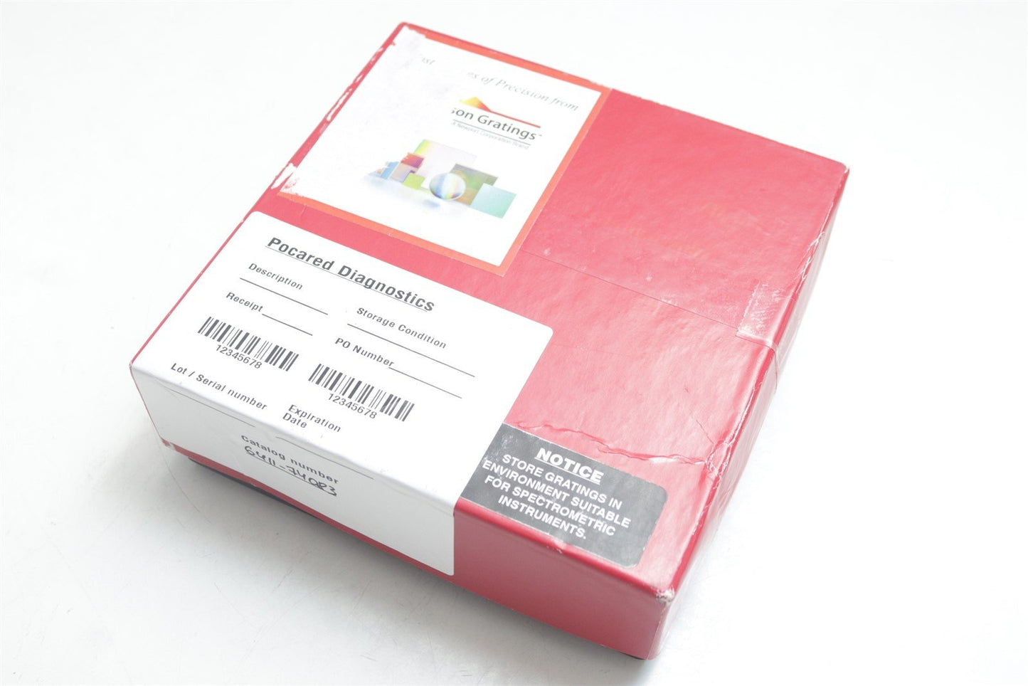 Richardson Gratings Plane Ruled Reflection Grating 1200 Grooves 53033BK01-030R