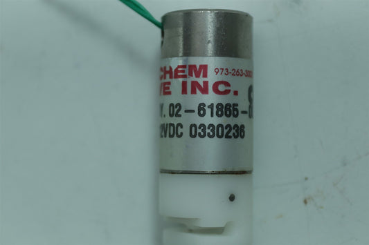 Bio-Chem Valve Inc Isolation Valve 02-61865-00 REV A 12VDC