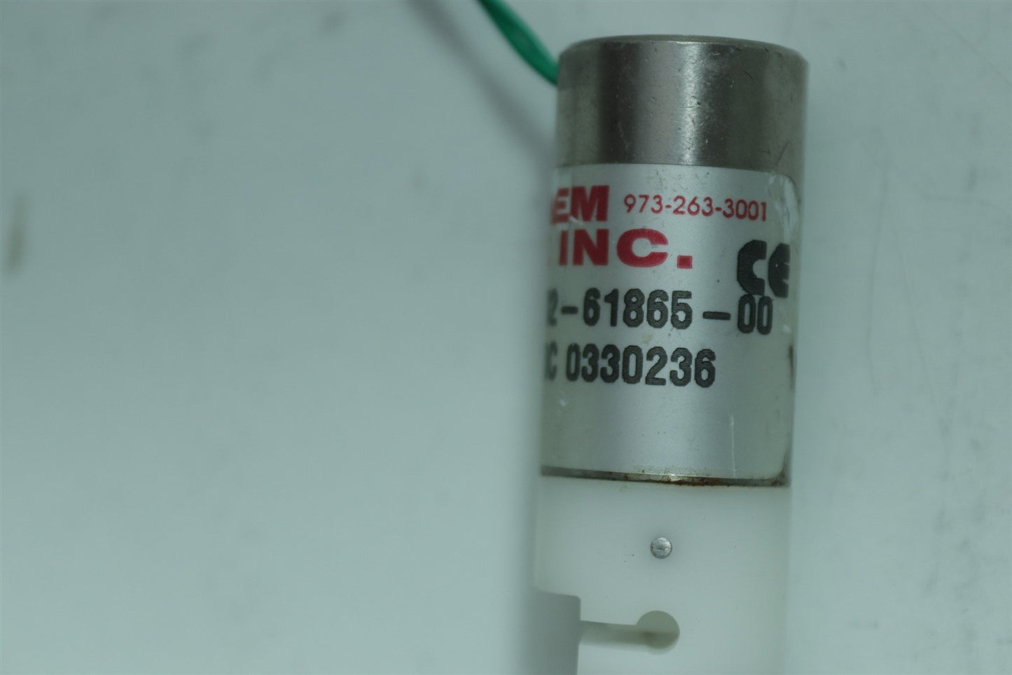 Bio-Chem Valve Inc Isolation Valve 02-61865-00 REV A 12VDC