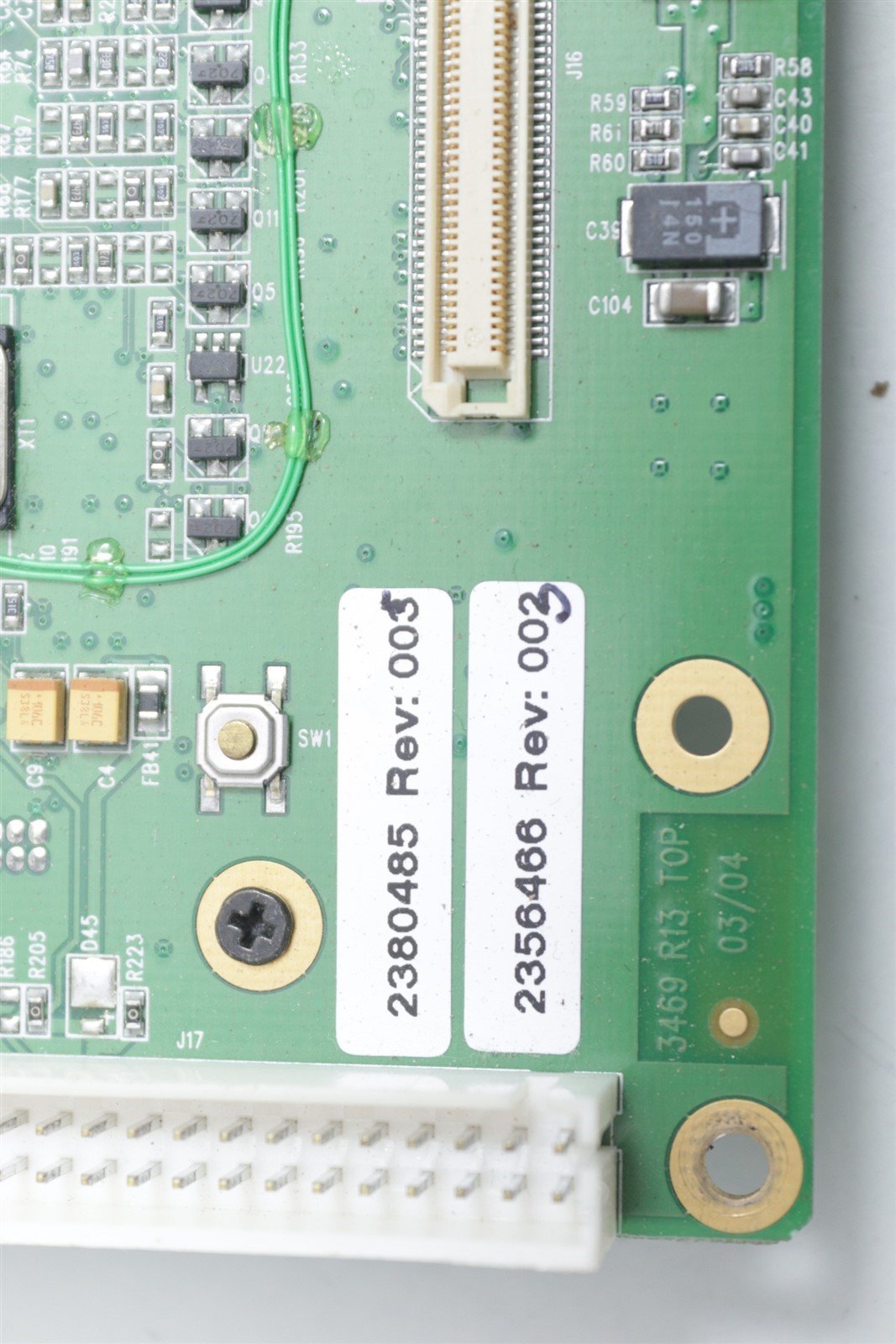 GE HealthCare Vivid S5/S6 CPU Motherboard ETX-PM R2356466