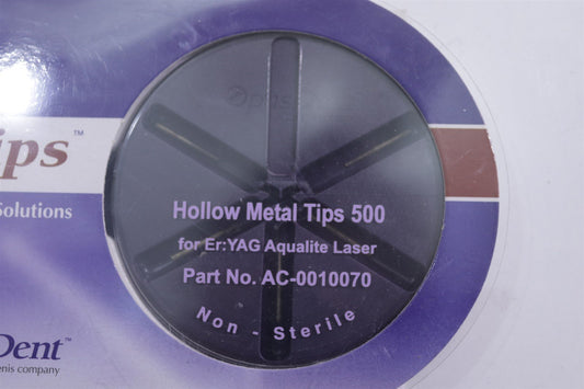 Lumenis OpusDent OpusTips Hollow Metal Tips 500 for Er: YAG Aqualite Laser