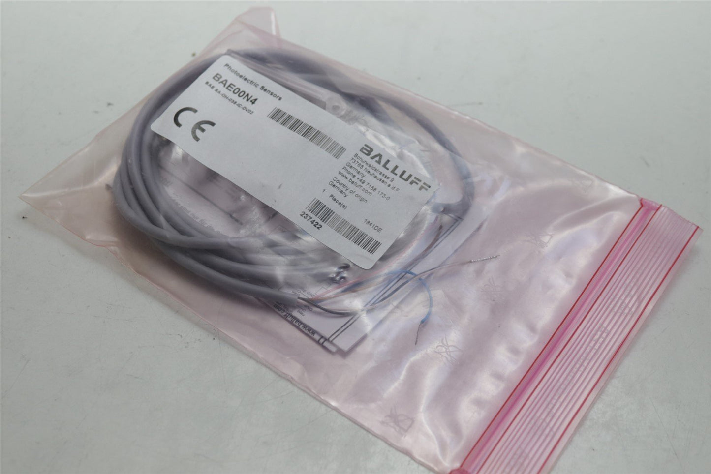 Balluff Photoelectric Sensor BAE00N4 237422