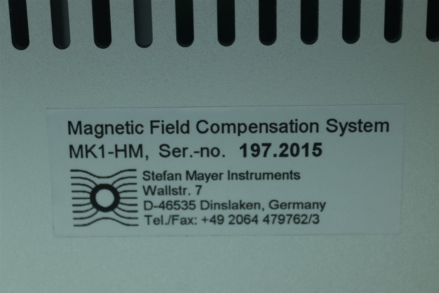 Stefan Mayer Instruments Magnetic Field Compensation System MK1-HM w/ 3 Probes