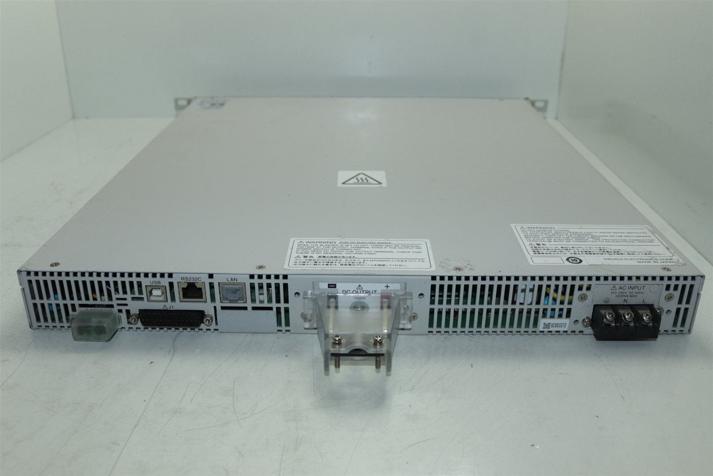KIKUSUI PWX1500MH Low-Profile Wide-Range Variable Switching Power Supply TESTED