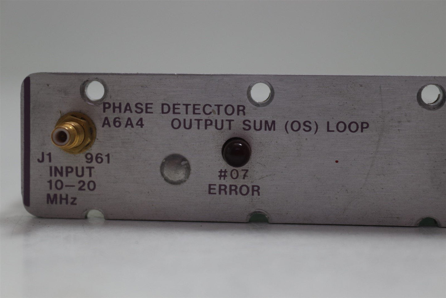 Agilent HP 08662-60108 A6A4 Phase Detector Output Sum Loop