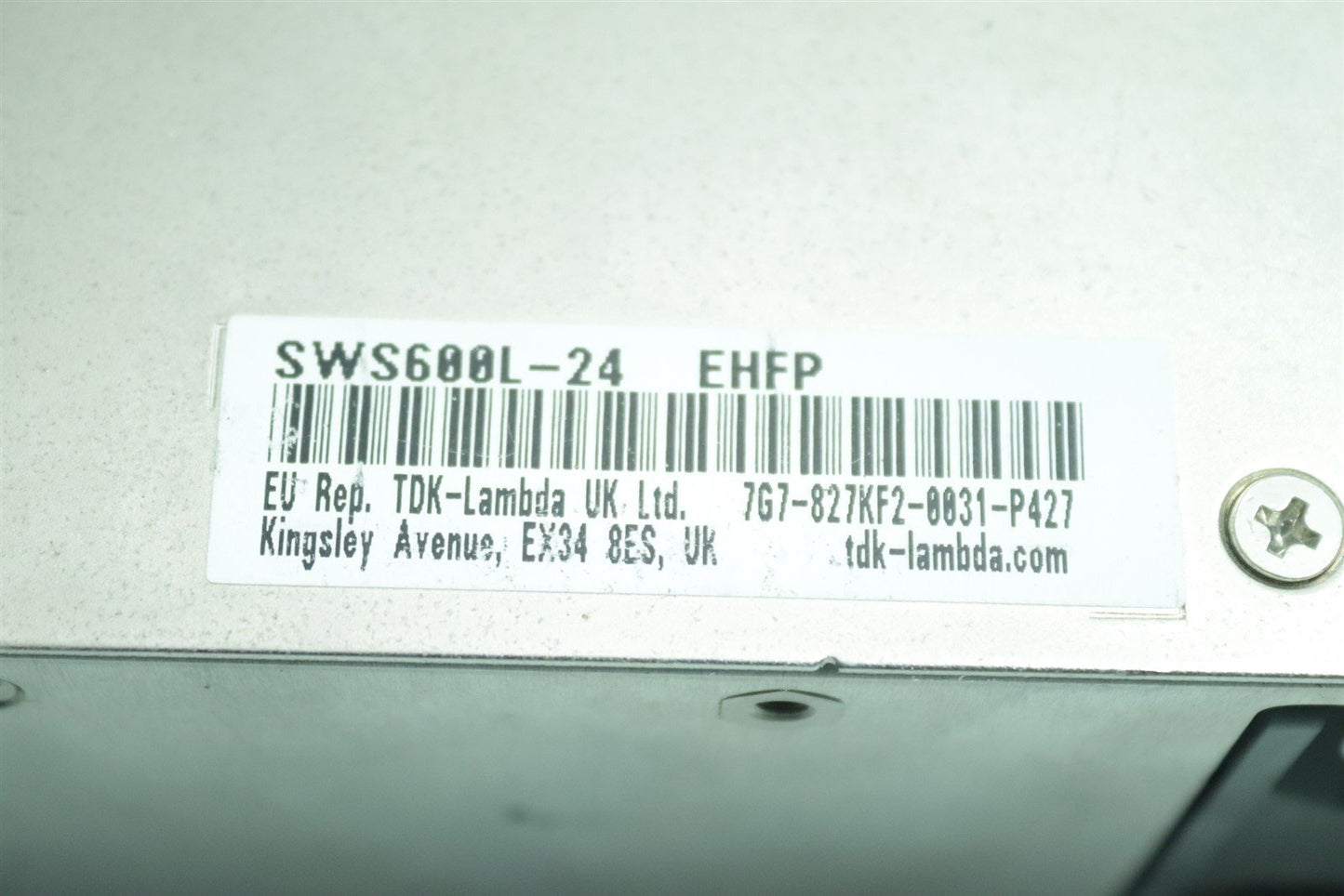 TDK-Lambda Switching Power Supply, 24V dc, 27A, 648W, 1 Output