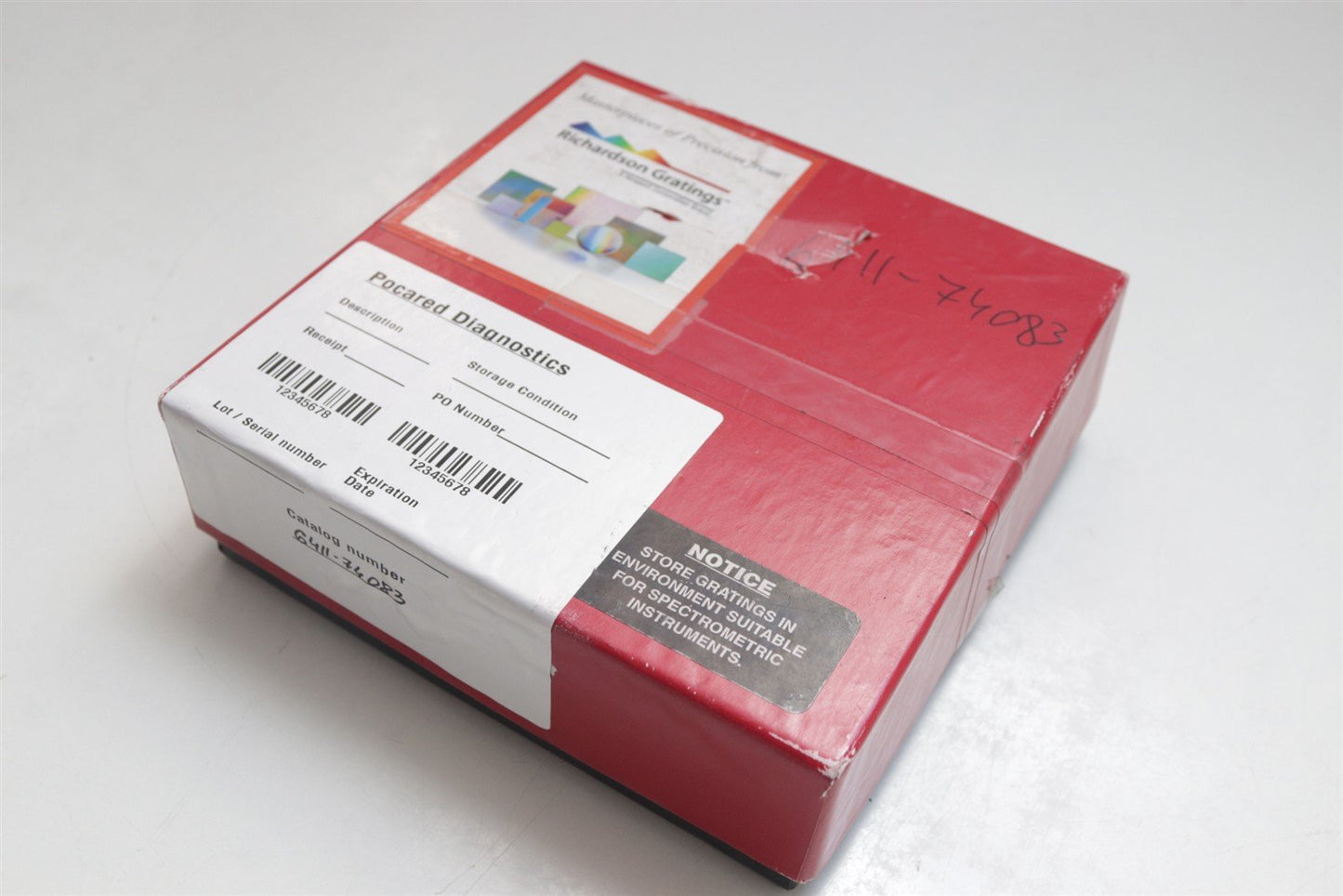 Richardson Gratings Plane Ruled Reflection Grating 1200 Grooves 53033BK01-030R