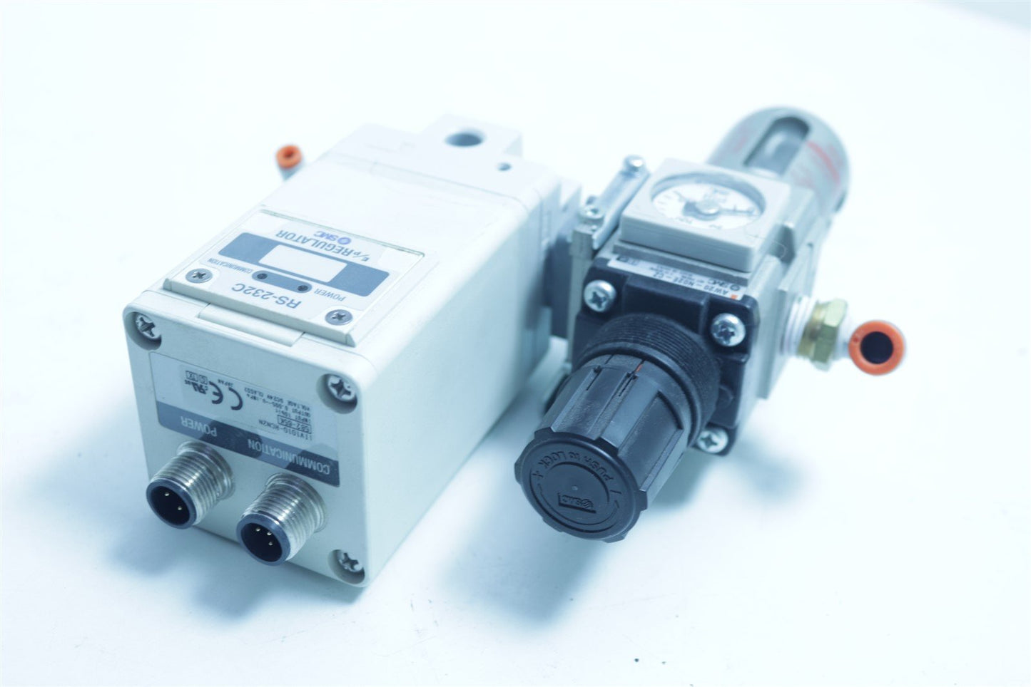 SMC Electro-Pneumatic Regulator RS-232C + Valve AW20-N02E-CZ