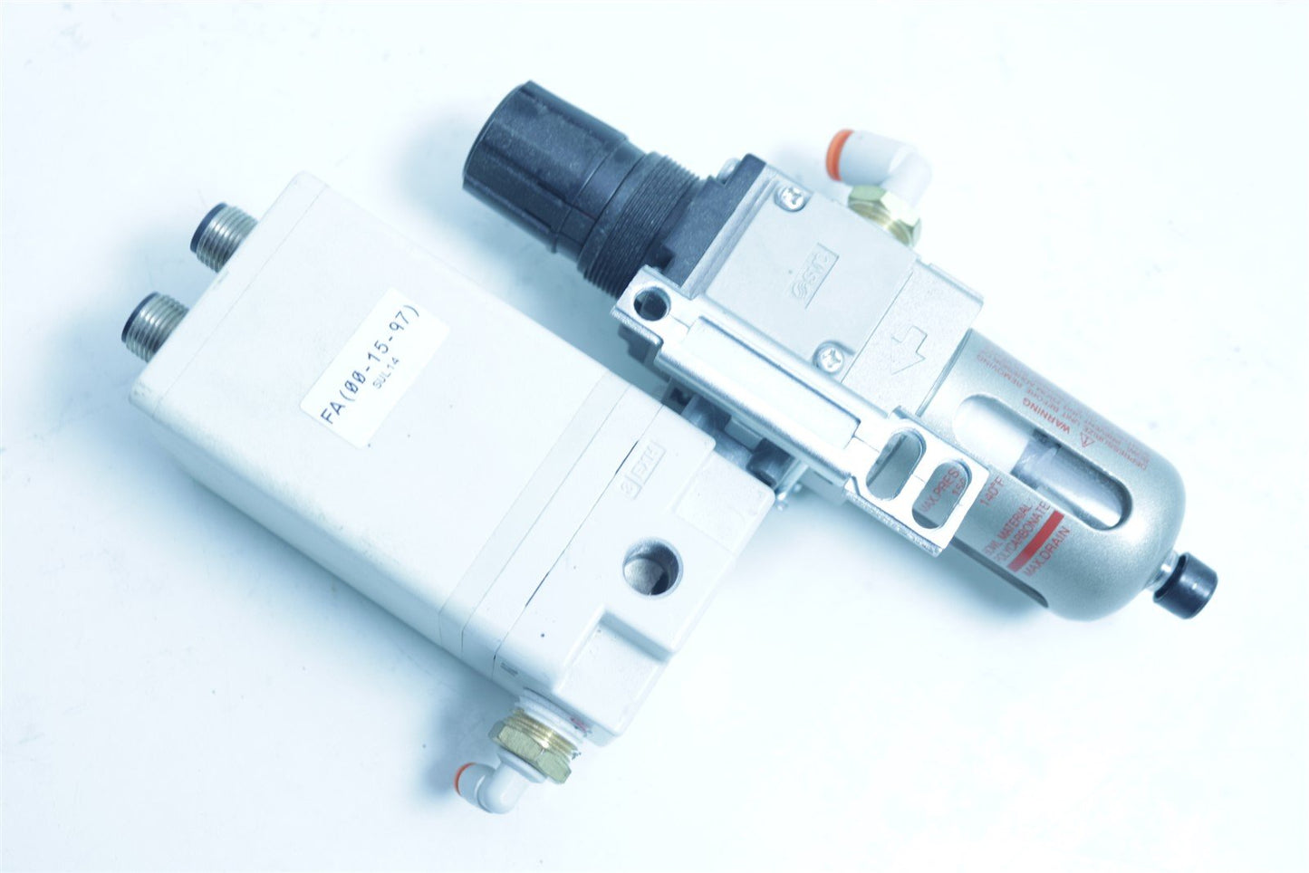 SMC Electro-Pneumatic Regulator RS-232C + Valve AW20-N02E-CZ