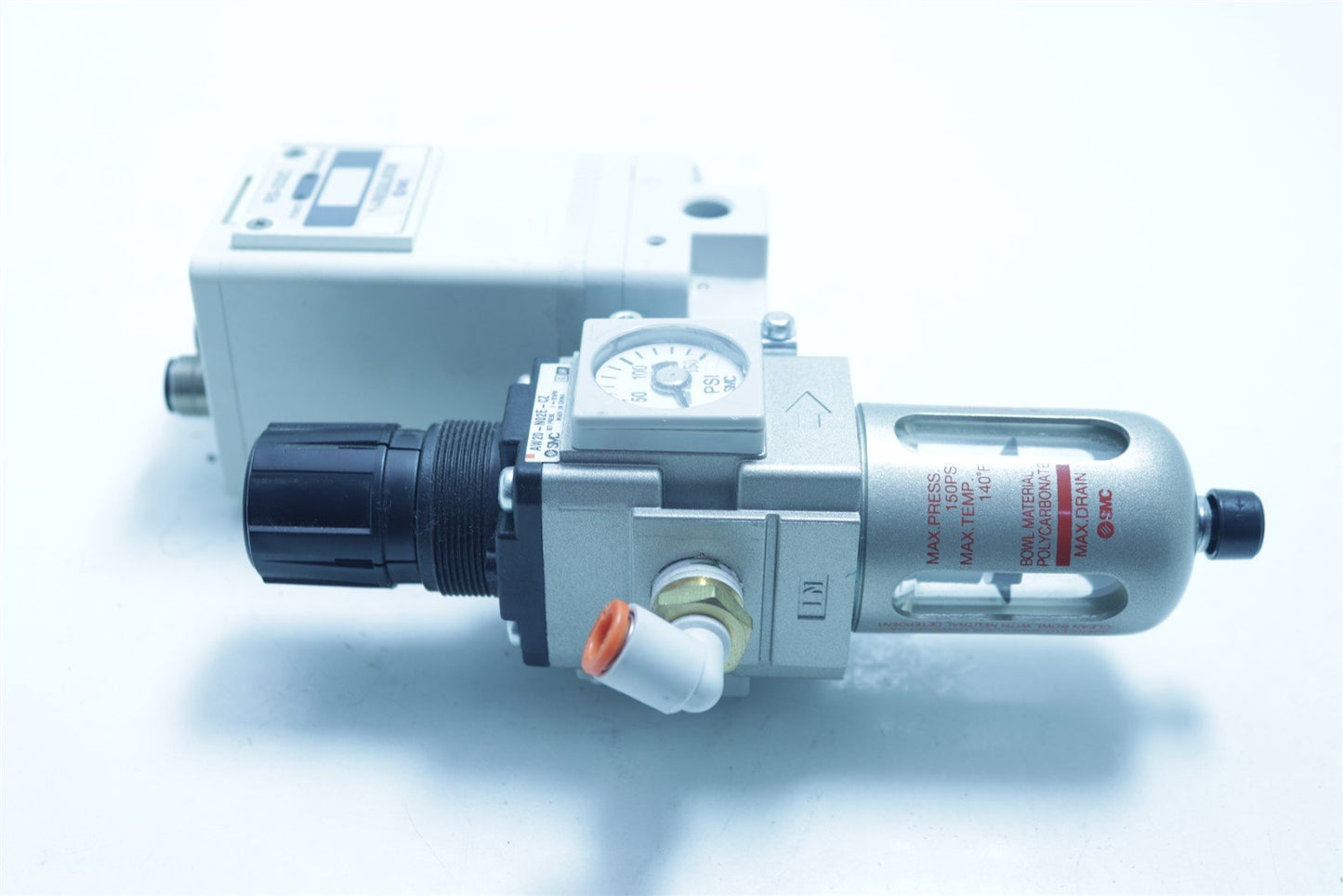 SMC Electro-Pneumatic Regulator RS-232C + Valve AW20-N02E-CZ