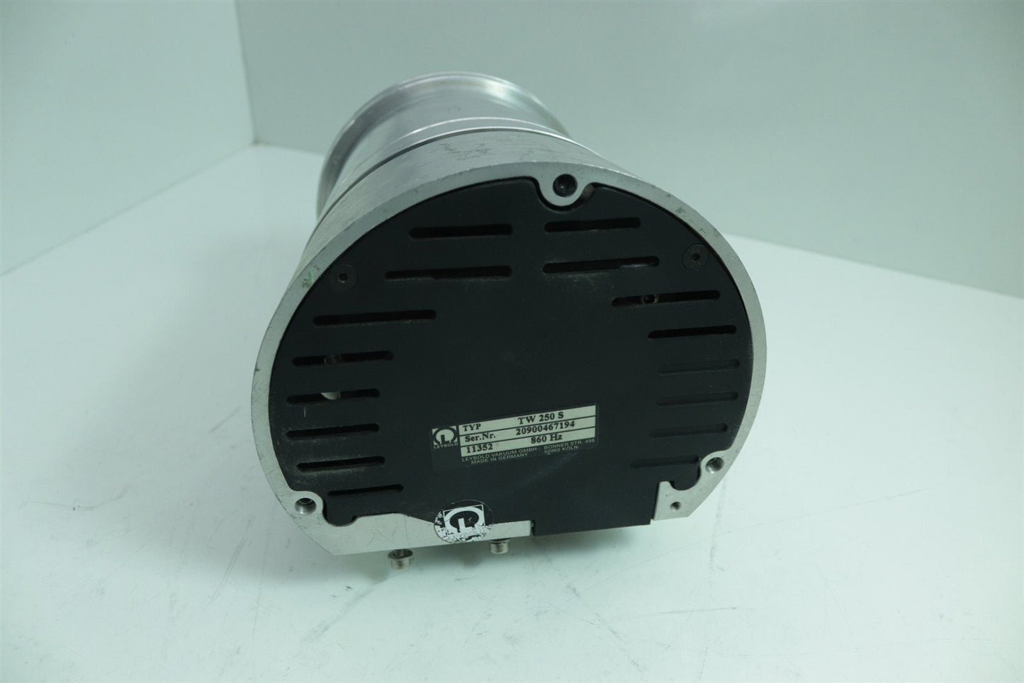 LEYBOLD turbovac Turbo vakuum GMBH Pump TW 250 S