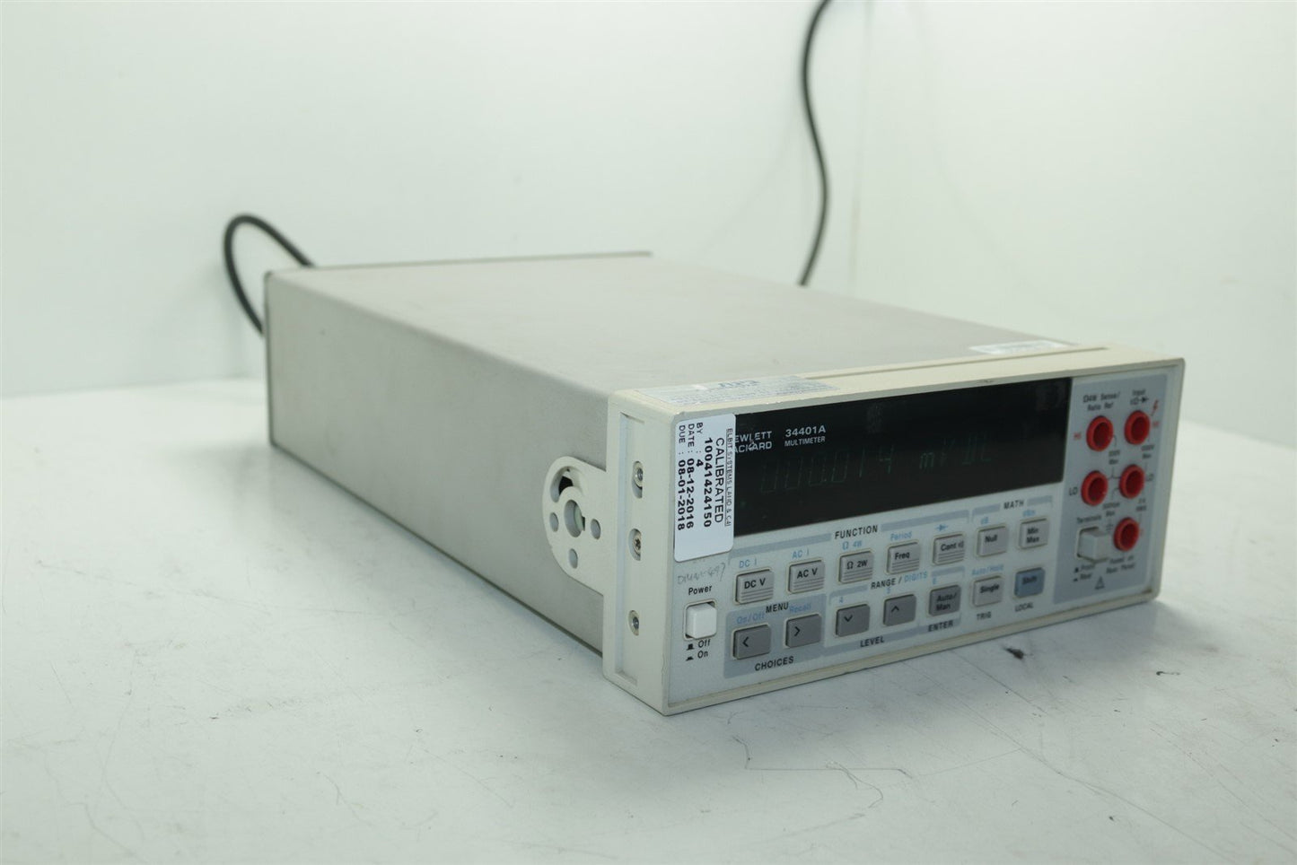 Agilent 34401A High Performance Multimeter Tested Not Calibrated