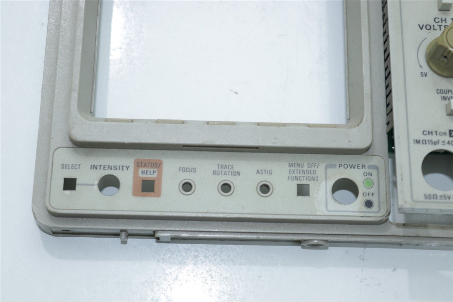 Tektronix 2430A 150MHz Digital Oscilloscope Front Panel Board GPIB