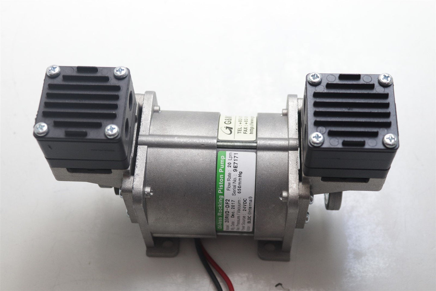 G&M Oil-less Rocking Piston Pump 20RVD-DF2