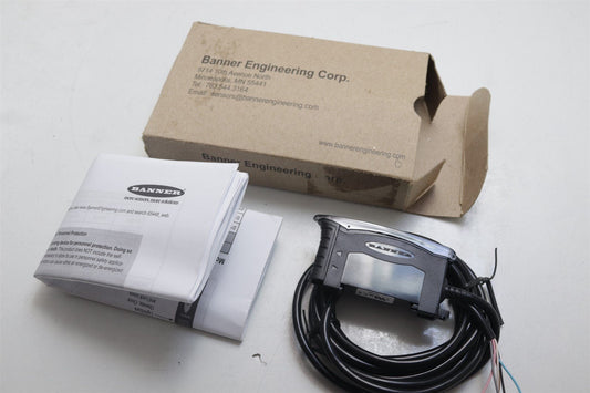 Banner Engineering D10IPFP High Performance Fiber Optic Sensor