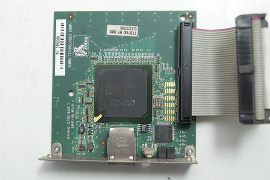 Zebra S4M Label Printer Network Adapter Card 29691-000 Rev B