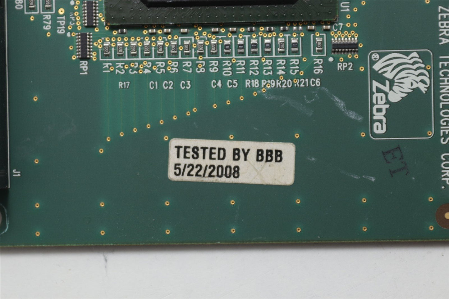 Zebra S4M Label Printer Network Adapter Card 29691-000 Rev B