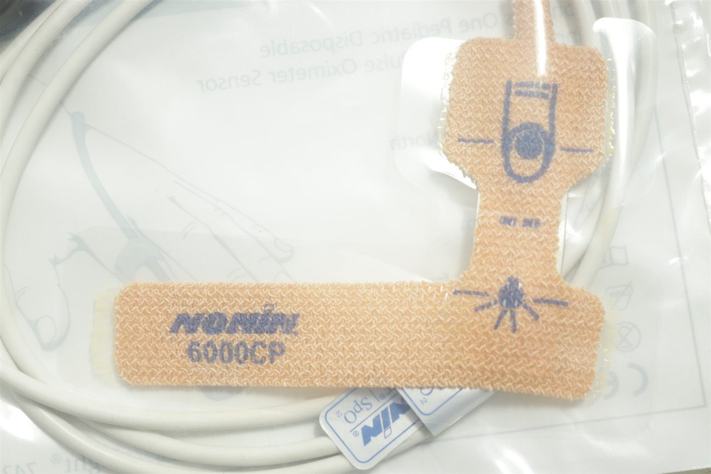 x5 Nonin 6000CP Padiatric Disposable Single Use Sensor