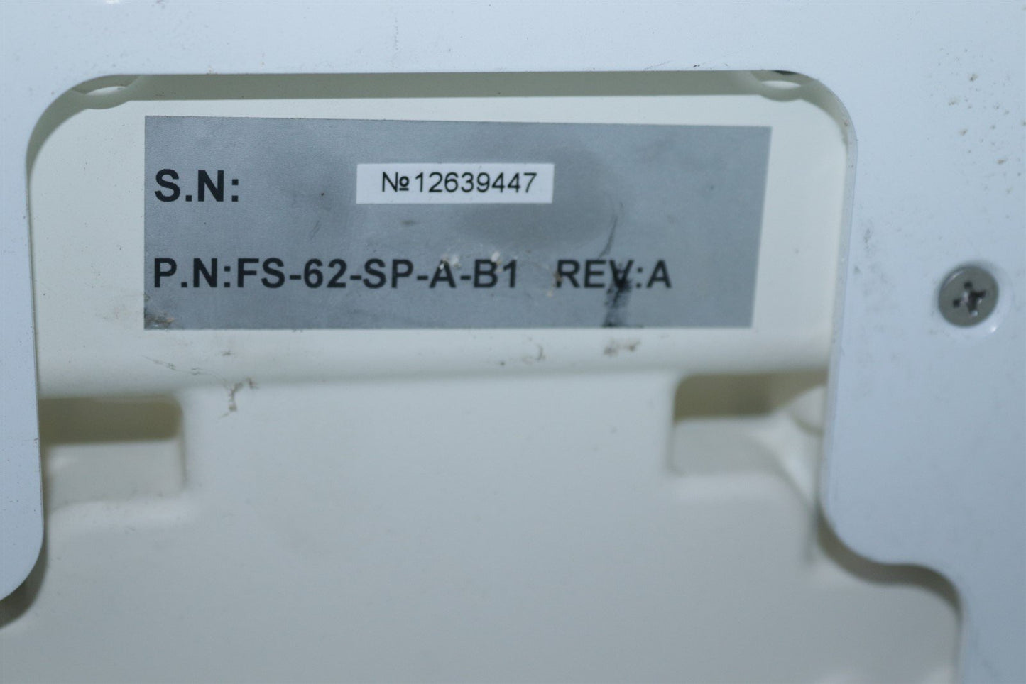 Lumenis Versapulse Powersuite Holmium 100W Laser Foot switch FS-62-SP-A-B1