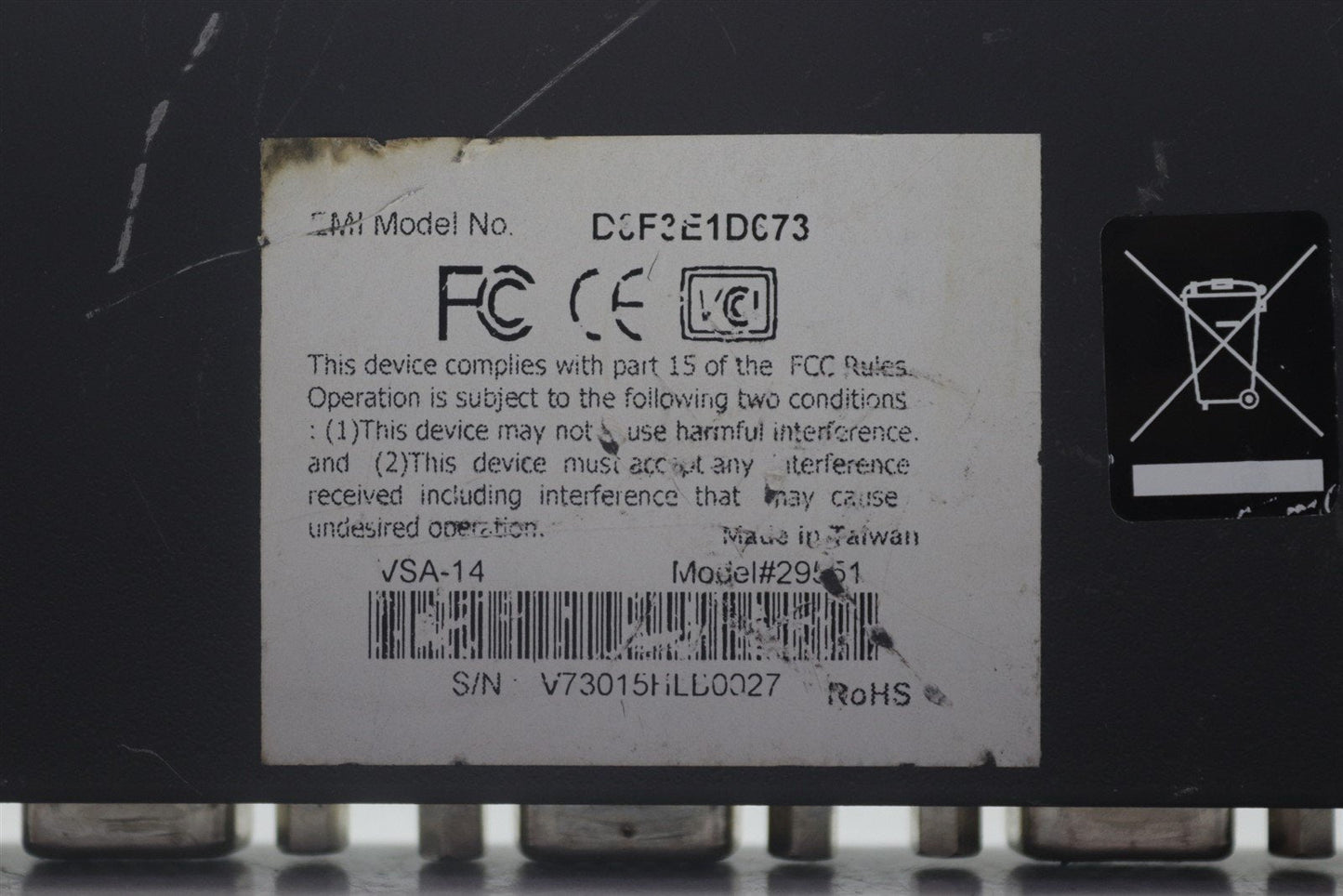 Cables to Go Port Authority 2 4-Ports External Video splitter