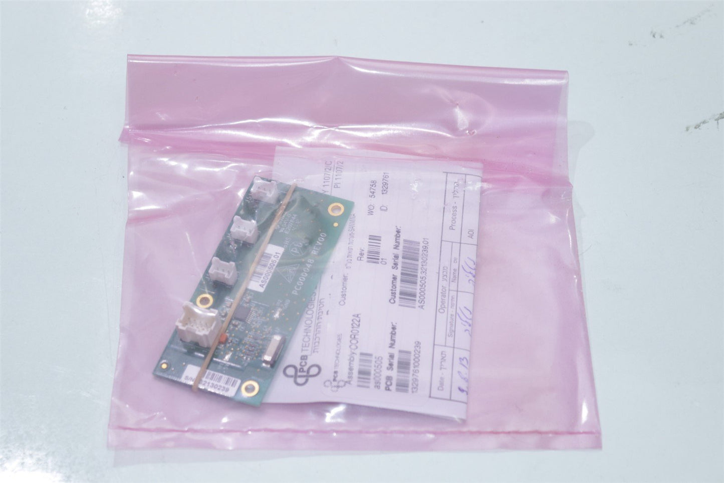 Carestream Kodak OREX Vita CR Trail Barcode Sensor Board Assy AS000505.01