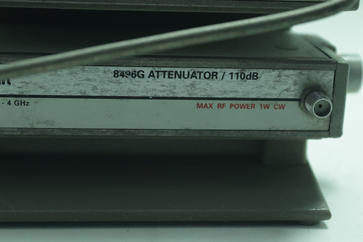HP Agilent 8494G 11dB + 8496G 110dB Programmable Step Attenuator TESTED