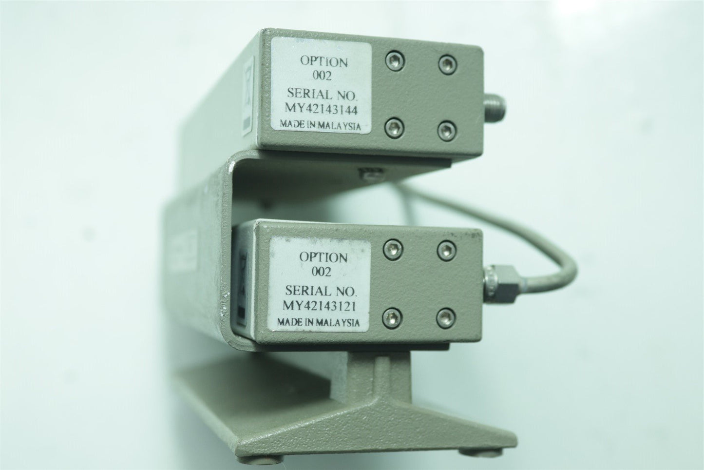 HP Agilent 8494G 11dB + 8496G 110dB Programmable Step Attenuator TESTED