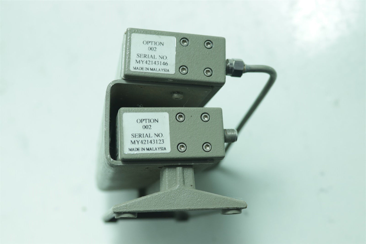 HP Agilent 8494G 11dB + 8496G 110dB Programmable Step Attenuator TESTED