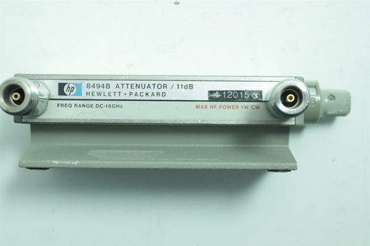 HP Agilent 8494B 0 - 11 dB Programmable Step Attenuator TESTED